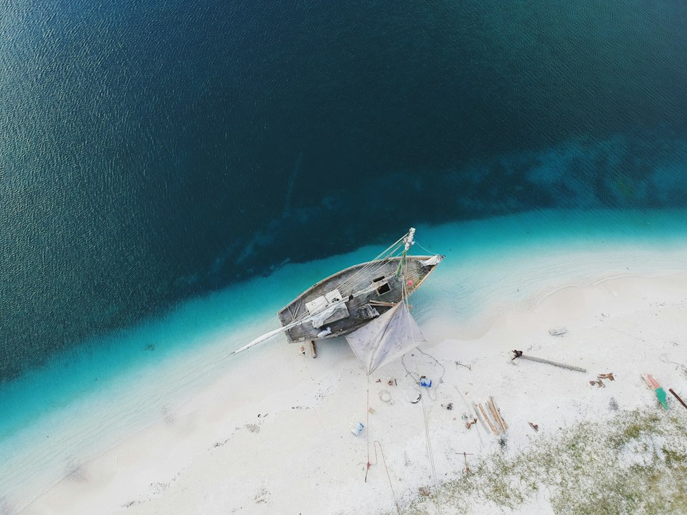 Marina basin aerial